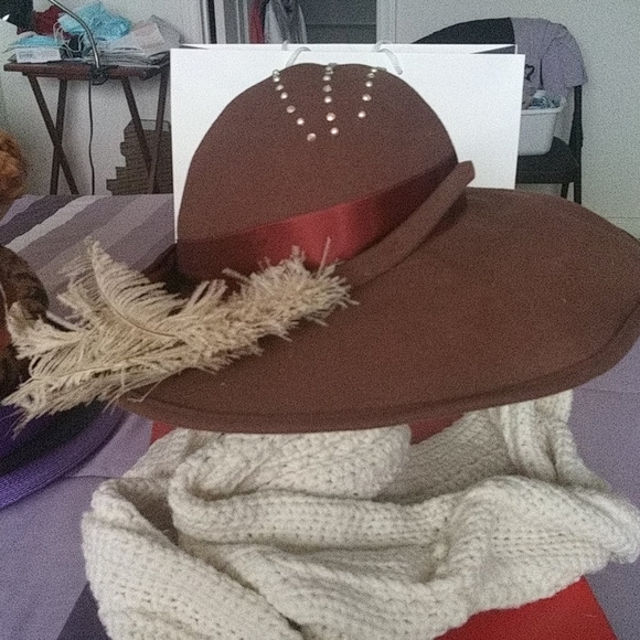 Kurt Jr. designer wool hat 1Sz $28+free scarf . - Picture 2 of 11